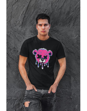 T-shirt homme OURS ROSE