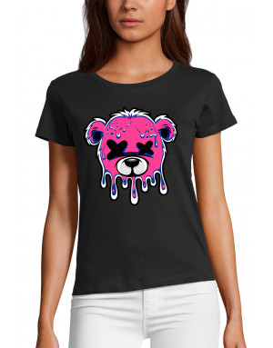 T-shirt Femme OURS ROSE