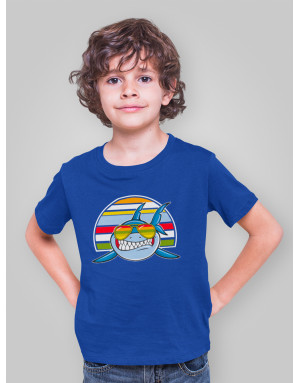 T-shirt enfant BÉBÉ REQUIN LUNETTES DE SOLEIL