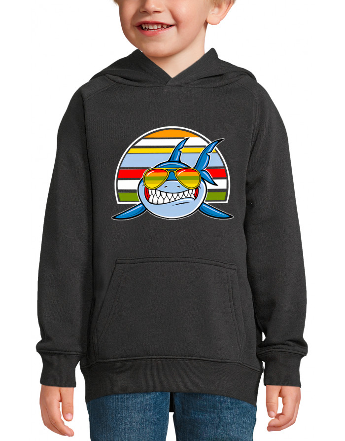 Sweat enfant BÉBÉ REQUIN LUNETTES DE SOLEIL