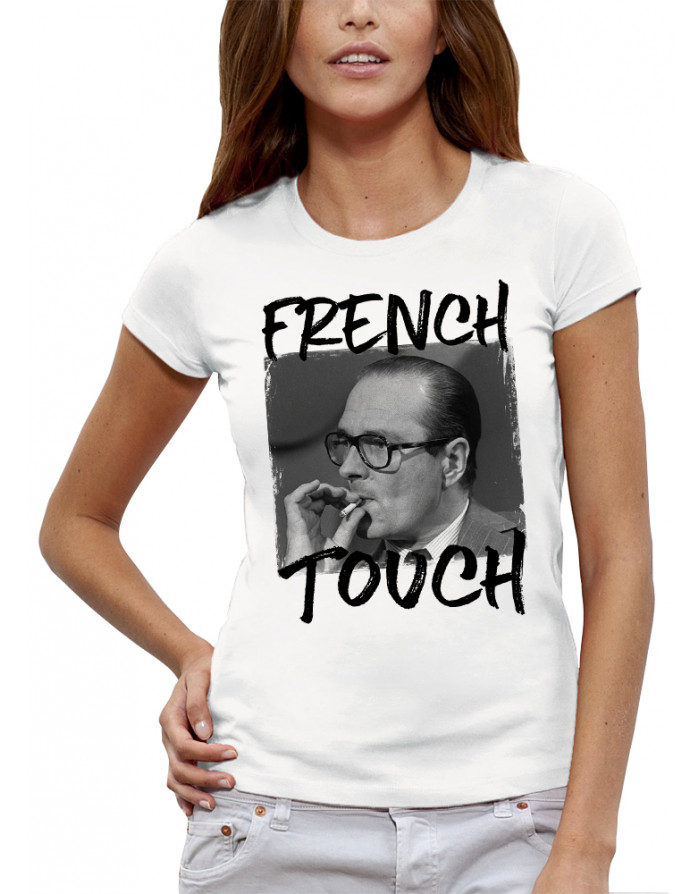 T-shirt Femme CHIRAC FRENCH TOUCH