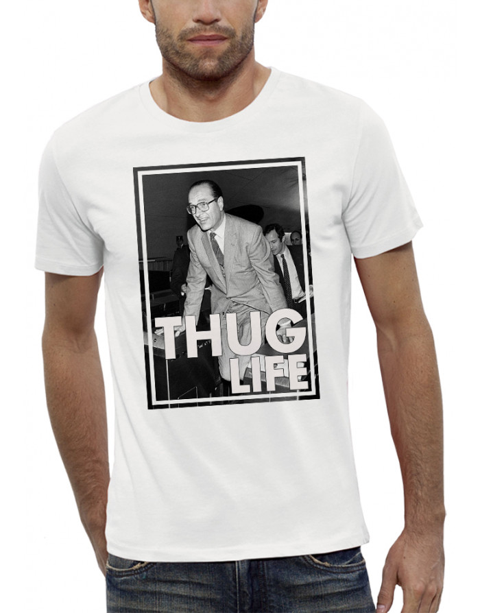 T-shirt homme CHIRAC THUG LIFE