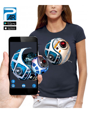 T-shirt 3D animé DROIDE