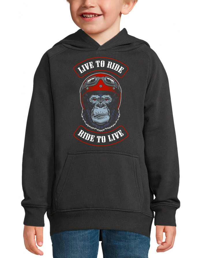 Sweat enfant SINGE BIKER