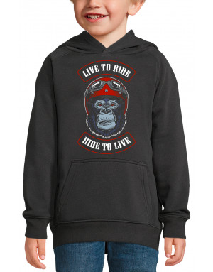 Sweat enfant SINGE BIKER