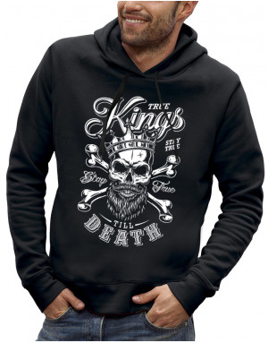 Sweat homme SKULL KINGS - CRÂNE AVEC UNE COURONNE