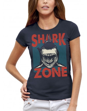 T-shirt Femme REQUIN SHARK ZONE