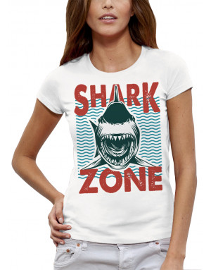 T-shirt Femme REQUIN SHARK ZONE