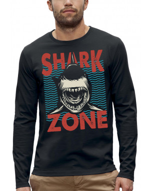 T-shirt REQUIN SHARK ZONE - Manches longues