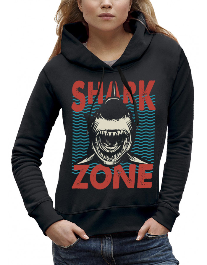 Sweat femme REQUIN SHARK ZONE