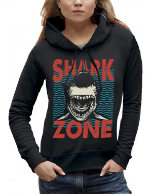 Sweat femme REQUIN SHARK ZONE