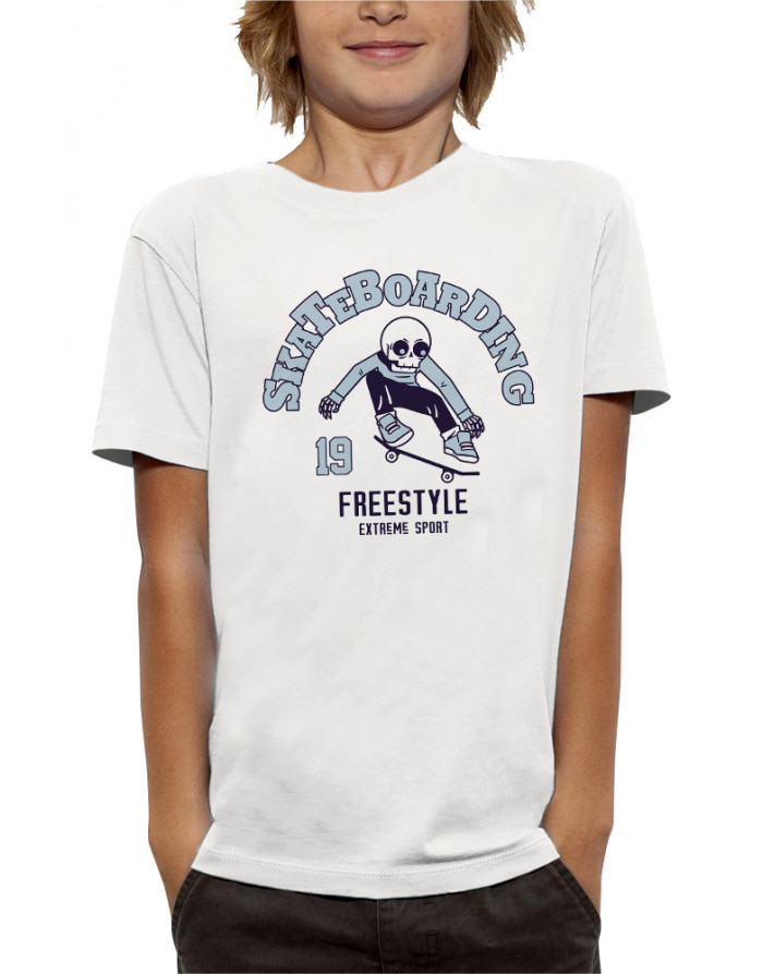 T-shirt enfant SKATEBOARDING FREESTYLE