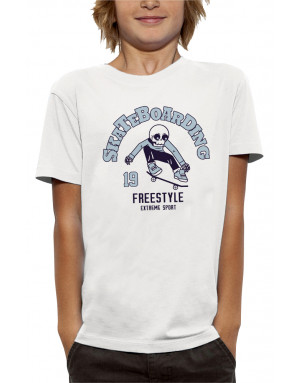 T-shirt enfant SKATEBOARDING FREESTYLE