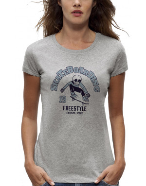 T-shirt Femme SKATEBOARDING FREESTYLE