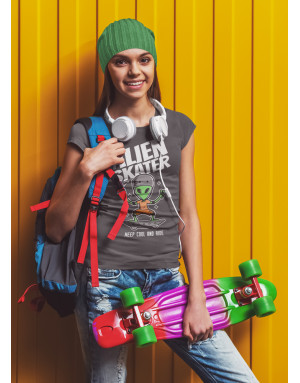 T-shirt Femme ALIEN SKATER