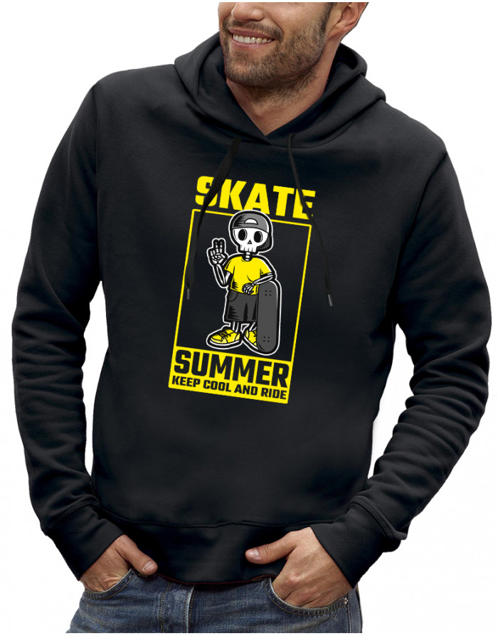 Sweat homme SKATE SUMMER KEEP COOL AND RIDE