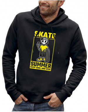 Sweat homme SKATE SUMMER KEEP COOL AND RIDE