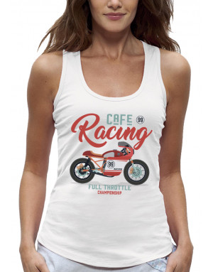 Débardeur femme CAFÉ RACING BIKER