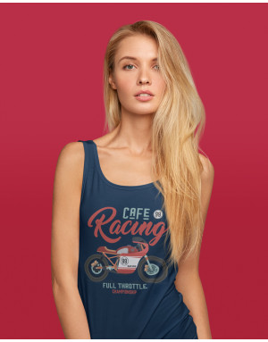 Débardeur femme CAFÉ RACING BIKER