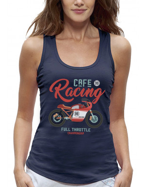 Débardeur femme CAFÉ RACING BIKER