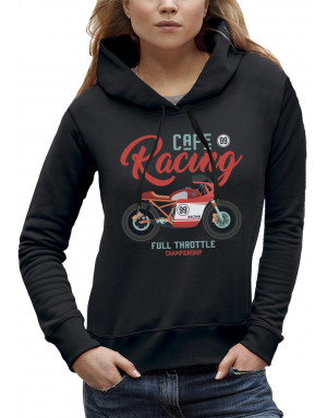 Sweat femme CAFÉ RACING BIKER
