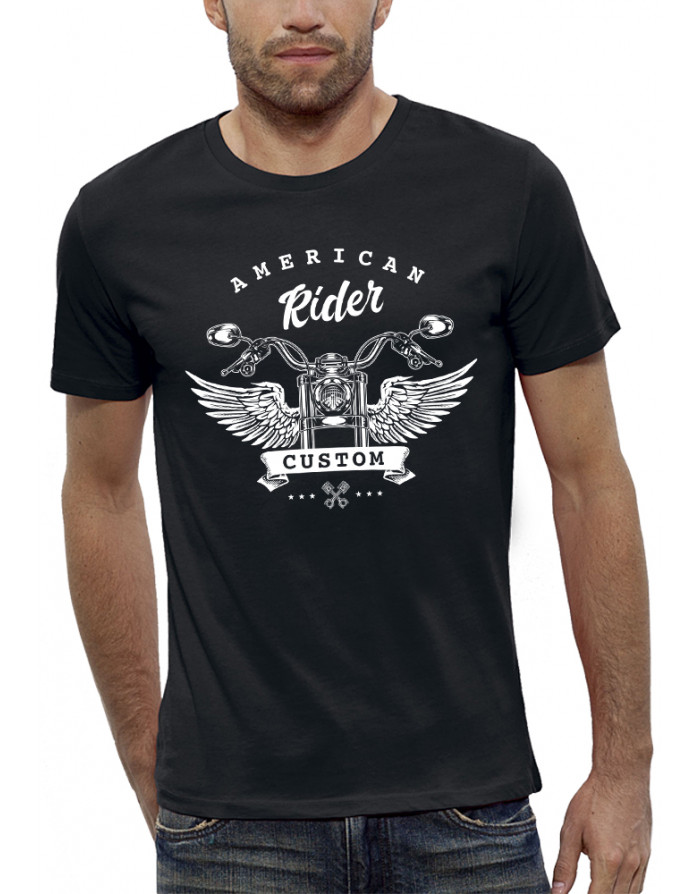 T-shirt homme AMERICAN RIDER CUSTOM