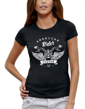 T-shirt Femme AMERICAN RIDER CUSTOM