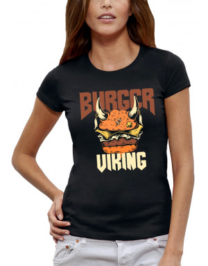 T-shirt Femme BURGER VIKING