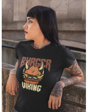T-shirt Femme BURGER VIKING