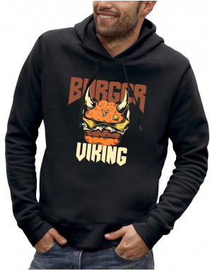 Sweat homme BURGER VIKING