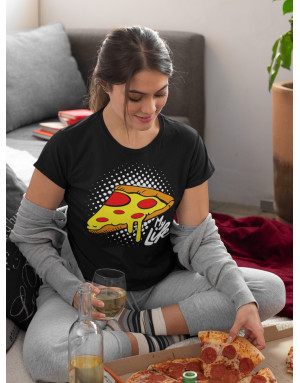 T-shirt Femme PIZZA MY LIFE