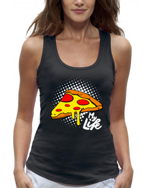 Débardeur femme PIZZA MY LIFE