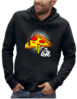 Sweat homme PIZZA MY LIFE