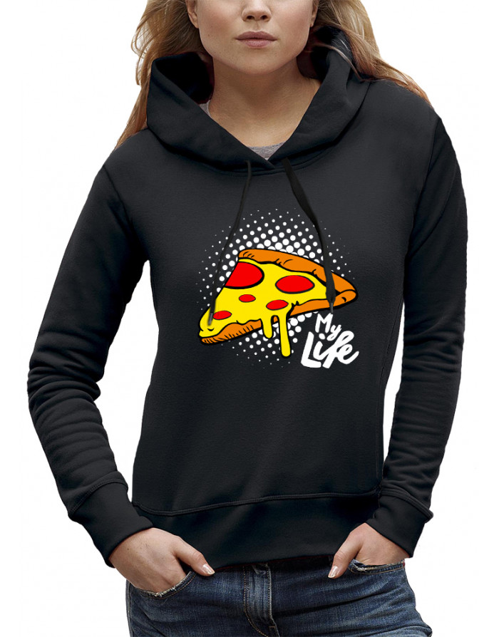 Sweat femme PIZZA MY LIFE