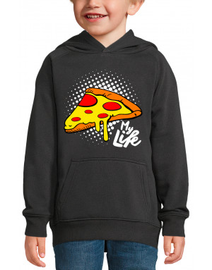 Sweat enfant PIZZA MY LIFE