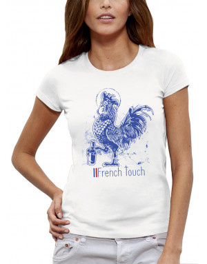 T-shirt Femme COQ FRENCH TOUCH