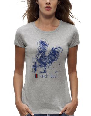 T-shirt Femme COQ FRENCH TOUCH
