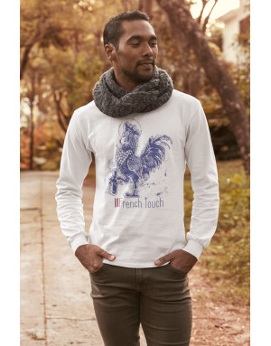 T-shirt COQ FRENCH TOUCH - Manches longues