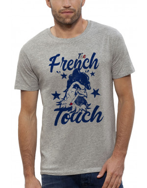 T-shirt homme COQ CIGARETTE THE FRENCH TOUCH