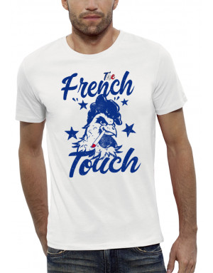 T-shirt homme COQ CIGARETTE THE FRENCH TOUCH