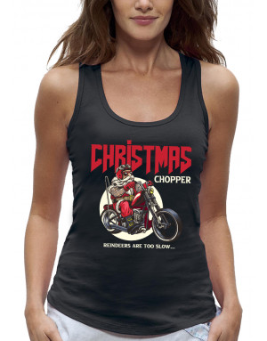 Débardeur femme CHRISTMAS CHOPPER