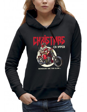 Sweat femme CHRISTMAS CHOPPER