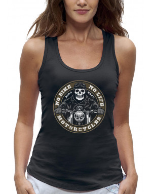 Débardeur femme BIKER - NO BIKE NO LIFE