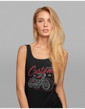 Débardeur femme BIKER AMERICAN CUSTOM