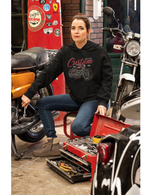 Sweat femme BIKER AMERICAN CUSTOM