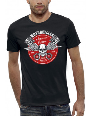 T-shirt homme MOTORCYCLES AMERICAN CUSTOM