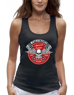 Débardeur femme MOTORCYCLES AMERICAN CUSTOM