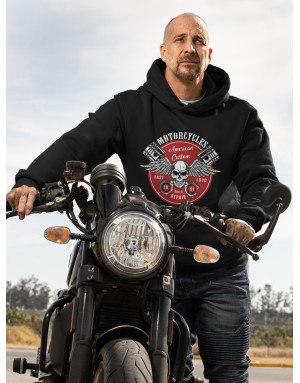 Sweat homme MOTORCYCLES AMERICAN CUSTOM