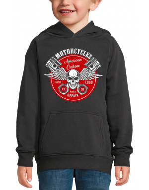 Sweat enfant MOTORCYCLES AMERICAN CUSTOM