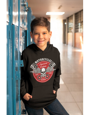 Sweat enfant MOTORCYCLES AMERICAN CUSTOM